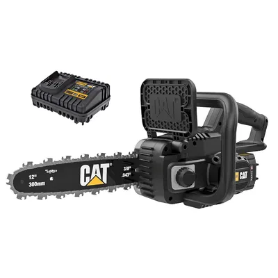 Акумулаторна резачка за дърва Caterpillar  с 1 батерия и зарядно, 18 V, 4 Ah, 30 см, DG230
