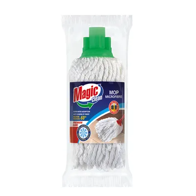 Бърсалка Magic Clean за под  бял, Premium