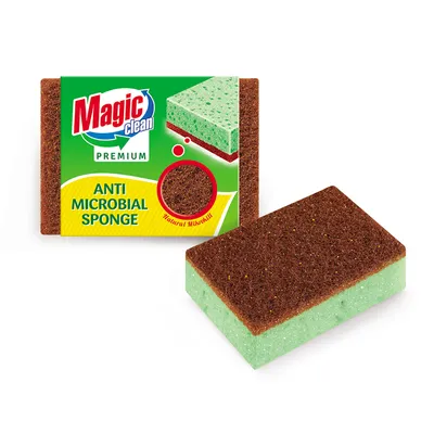 Гъба Magic Clean домакинска антибактериална к-кт, Premium