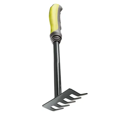 Гребло градинско Gardex право с къса дръжка  5 z, 320 мм, Classic