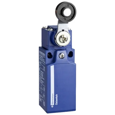 Краен изключвател Telemecanique с фиксирана въртяща се глава 10 A, 230 V, 1 NC+1 NO, OsiSense XCKN Standard