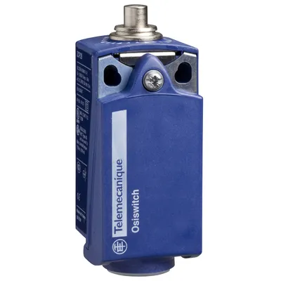 Краен изключвател Telemecanique с метален цилиндър 10 A, 230 V, 1 NC+1 NO, OsiSense XCKP Standard