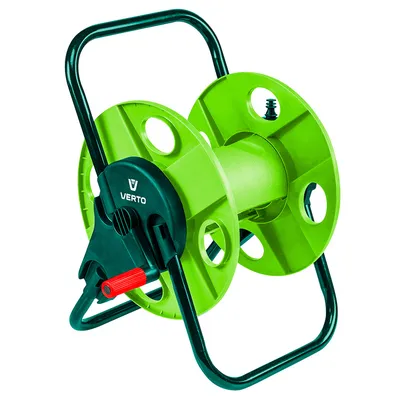 Макара за градински маркуч Verto без маркуч за 1/2 - 3/4 ", за 15-45 м, 15G790