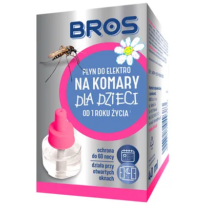 Пълнител Bros течен за изпарител против комари детски
