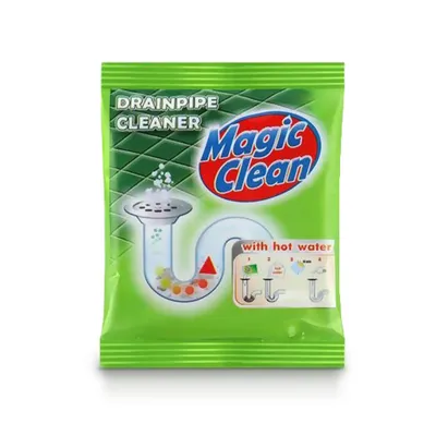 Препарат за почистване Magic clean и отпушване на канали  0.075 кг