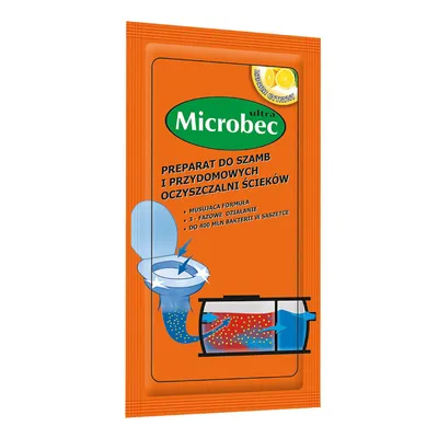 Препарат за почистване на септични ями Microbec за биоразграждане  0.025 кг