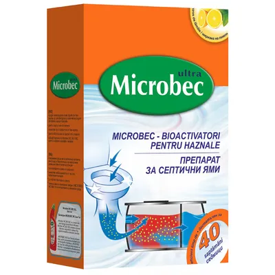 Препарат за почистване на септични ями Microbec за биоразграждане  1 кг