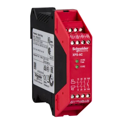 Реле Telemecanique контролно за безопасност  6 A, 24 V, Preventa Safety XPS