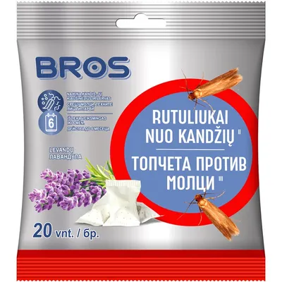 Топче Bros против молци  0.120 кг, 20 бр.