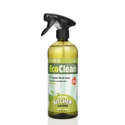 Универсален препарат за почистване Eco Clean Nordic за кухня спрей 0.75 л, Eco Clean