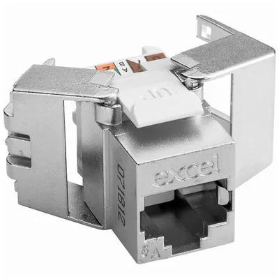 Конектор за компютърен кабел Excel  LAN женски, RJ45, Jack