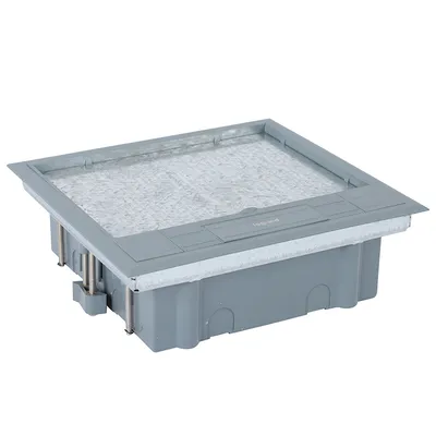 Конзолна кутия Legrand за електроинсталации скрит монтаж, 225x245 мм, сива, Ecobox