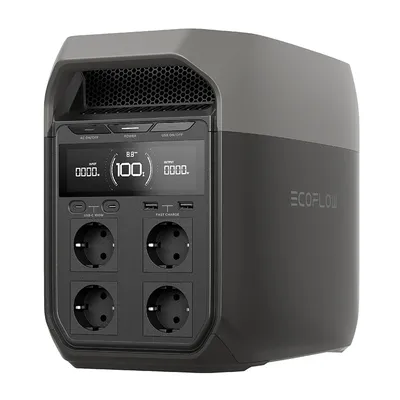 Преносима електростанция EcoFlow 1800 W, 1024 Wh, 230 V, 3 A, Delta 3