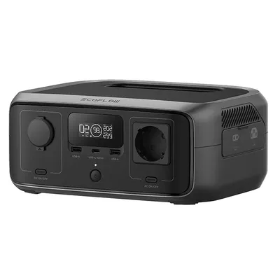 Преносима електростанция EcoFlow 300 W, 245 Wh, 230 V, 3 A, River 3