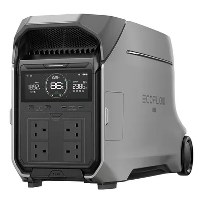 Преносима електростанция EcoFlow 4000 W, 4096 Wh, 230 V, 3 A, Delta Pro 3