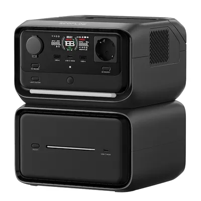 Преносима електростанция EcoFlow 600 W, 858 Wh, 230 V, 3 A, River 3 Max Plus