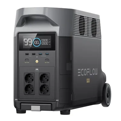Преносима електростанция EcoFlow  7200 W, 3600 Wh, 230 V, 3 A, Delta Pro