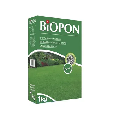 Тор гранулиран Biopon за тревни площи  1 кг