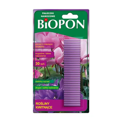 Тор на пръчици Biopon за цъфтящи растения  30 бр.