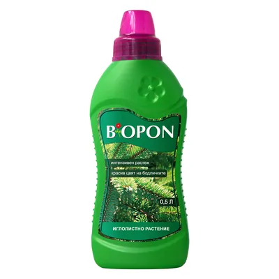 Тор течен Biopon за иглолистни дървета и храсти  1 л
