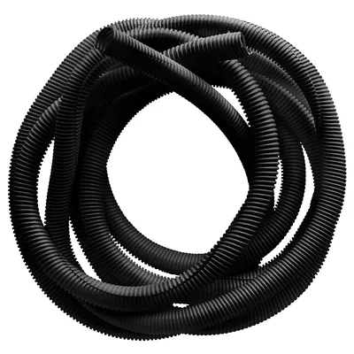 Тръба Gofra електроизолационна HDPE гофрирана  ф 14 мм, черен, KDN 320N
