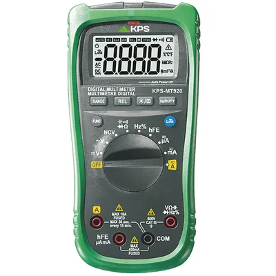 Дигитален мултицет KPS  с LCD дисплей, CAT III 600V, MT920