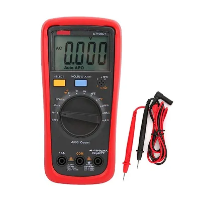 Дигитален мултицет Uni-T  с LCD дисплей, CAT II 1000V / CAT III 600V, UT136C+