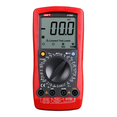 Дигитален мултицет Uni-T  с LCD дисплей, CAT II 1000V / CAT III 600V, UT58D