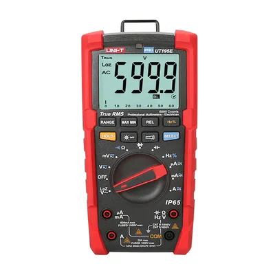 Дигитален мултицет Uni-T  с LCD дисплей, CAT III 1000V / CAT IV 600V, UT195E