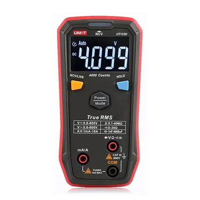 Дигитален мултицет Uni-T  с LCD дисплей, CAT III 600V, UT123D