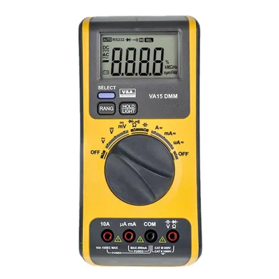 Дигитален мултицет V & A Instrument  с LCD дисплей, CAT II 1000V, VA15