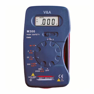 Дигитален мултицет V & A Instrument  с LCD дисплей, CAT III 500V, M300