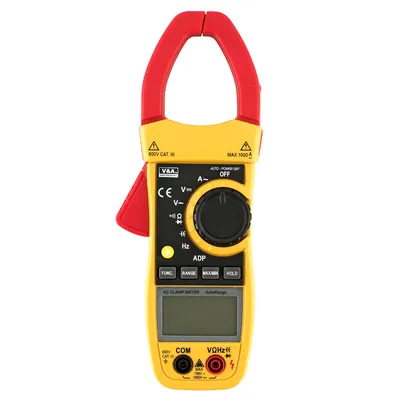 Дигитални AC/DC амперклещи V & A Instrument токови за прецизно измерване  600-1000 A, 1000V CAT II / 600 V CATIII, VA312