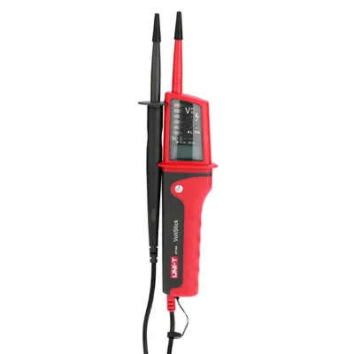 Двуполюсен тестер за напрежение и непрекъснатост Uni-T  AC/DC, 12-690 V, 100 килоома, UT15C