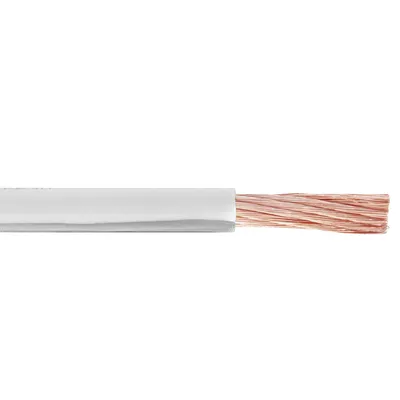 Кабел ПВ-А2 / H07V-K инсталационен и монтажен Cu, 1x4.00 мм2, бял
