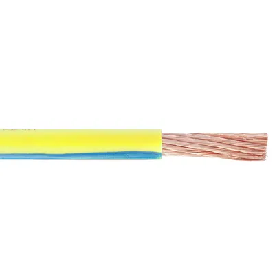 Кабел ПВ-А2 / H07V-K инсталационен и монтажен Cu, 1x4.00 мм2, жълт