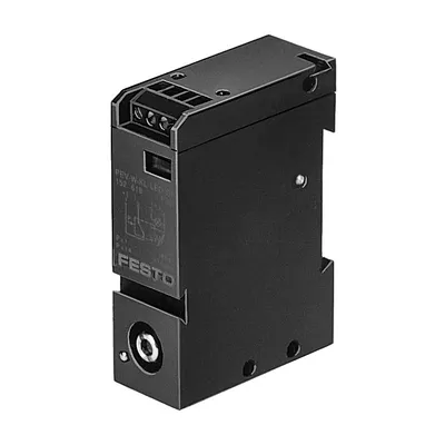Механичен пневматичен прекъсвач Festo 0-8 bar, M5, PEV-W-KL-LED-GH