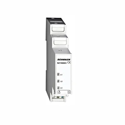 Индикатор Schrack Technik светодиоден за DIN шина трифазен  380 V