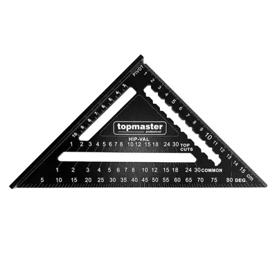 Измервателен триъгълник Topmaster  178х180х250 мм