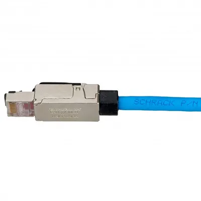 Конектор за компютърен кабел Schrack Technik  LAN мъжки, RJ45