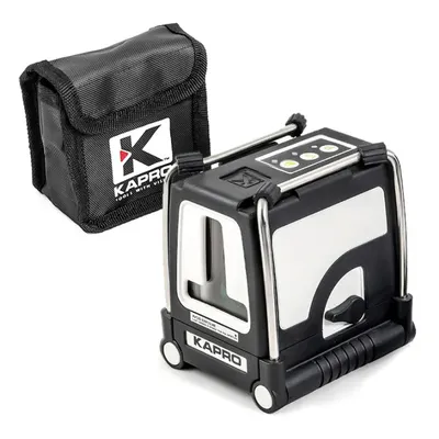 Линеен лазерен нивелир Kapro с 2 лъча 30 м, 60 м, 0.2 мм/м, 872G Prolaser Plus Green