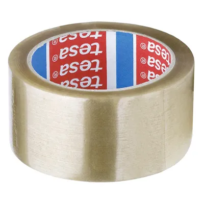 Опаковъчно тиксо Tesa 50 мм, 66 м, прозрачно, Solvent 4089