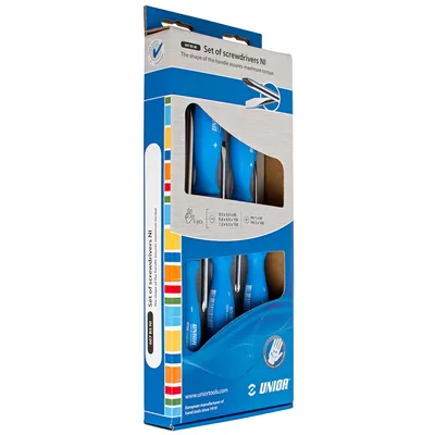 Комплект отвертки Unior SB/PH  5 бр., 607B5NI