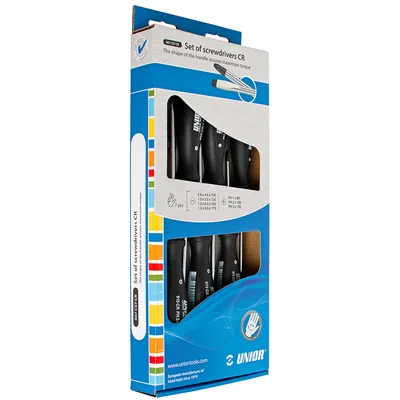 Комплект отвертки Unior SB/PH  7 бр., 607CS7CR