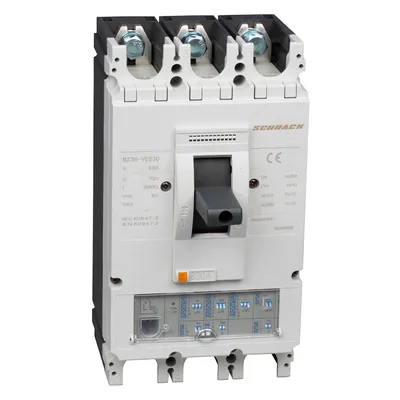 Прекъсвач мощностен Schrack Technik автоматичен тип А-3 фиксиран 630 A, 70 kA, 3P, 690 V, MZ3H-VE630