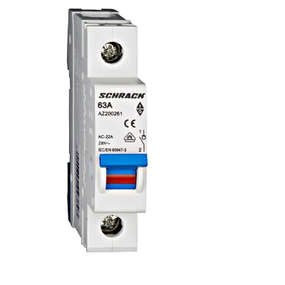 Прекъсвач Schrack Technik ръчен товаров еднополюсен шалтер 63 A, 1P, 230 V, Amparo