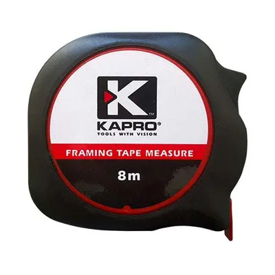 Противоударна гумирана ролетка Kapro  8 м, 608