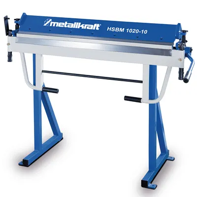 Ръчен абкант за ламарина Metallkraft  1 мм, 1020 мм, 1276х550х975 мм, HSBM 1020-10