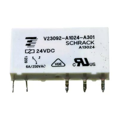 Реле Schrack Technik миниатюрно за печатни платки 1 C/O, 6 A, 24 V, DC, SNR