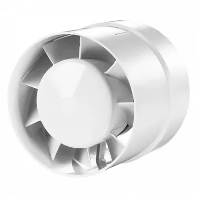 Вентилатор Vents за въздуховод  24 W, 298 м3/ч, ф 154х108 мм, бял, VKO150